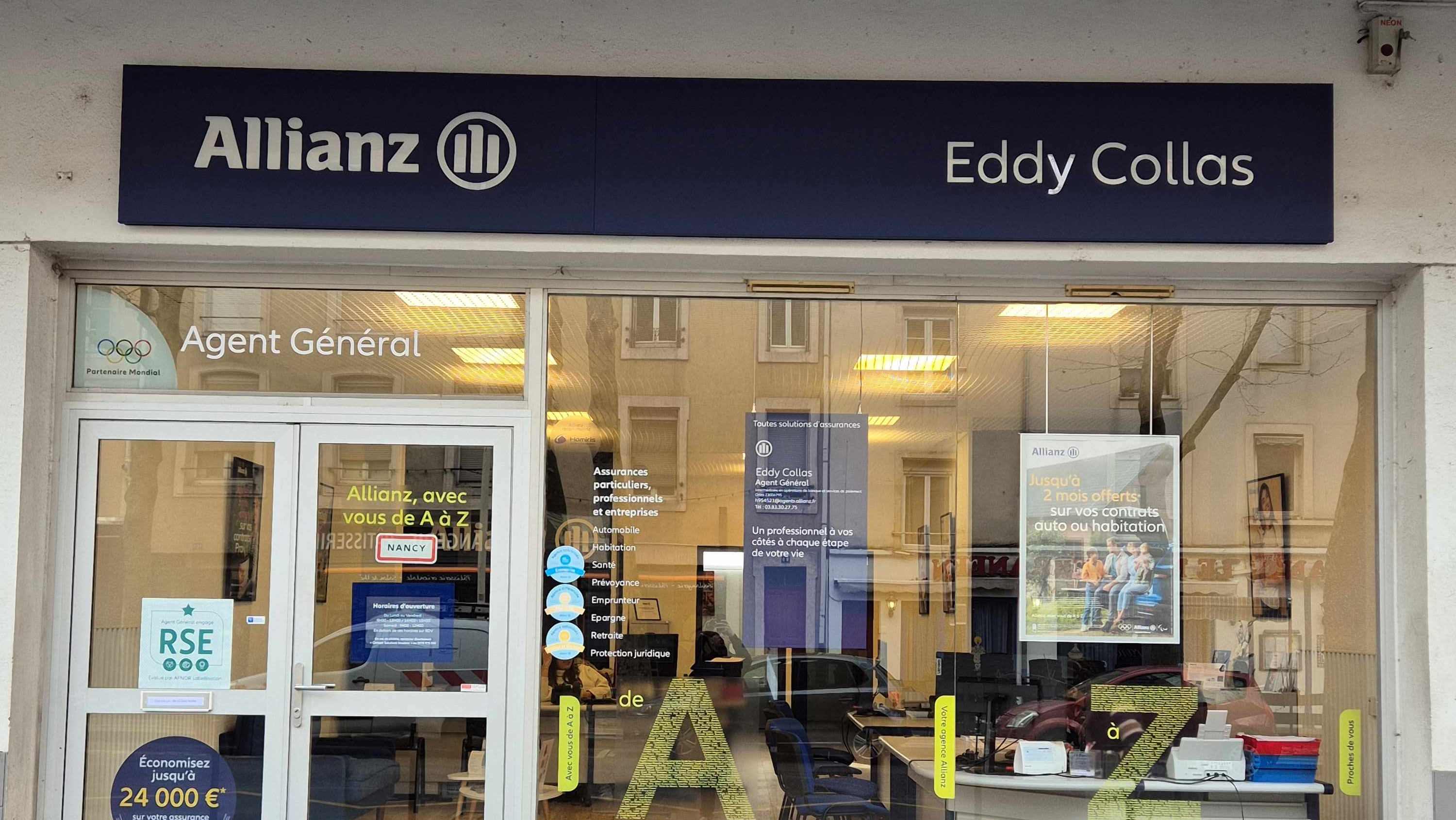 Allianz NANCY MONTESQUIEU - Eddy COLLAS