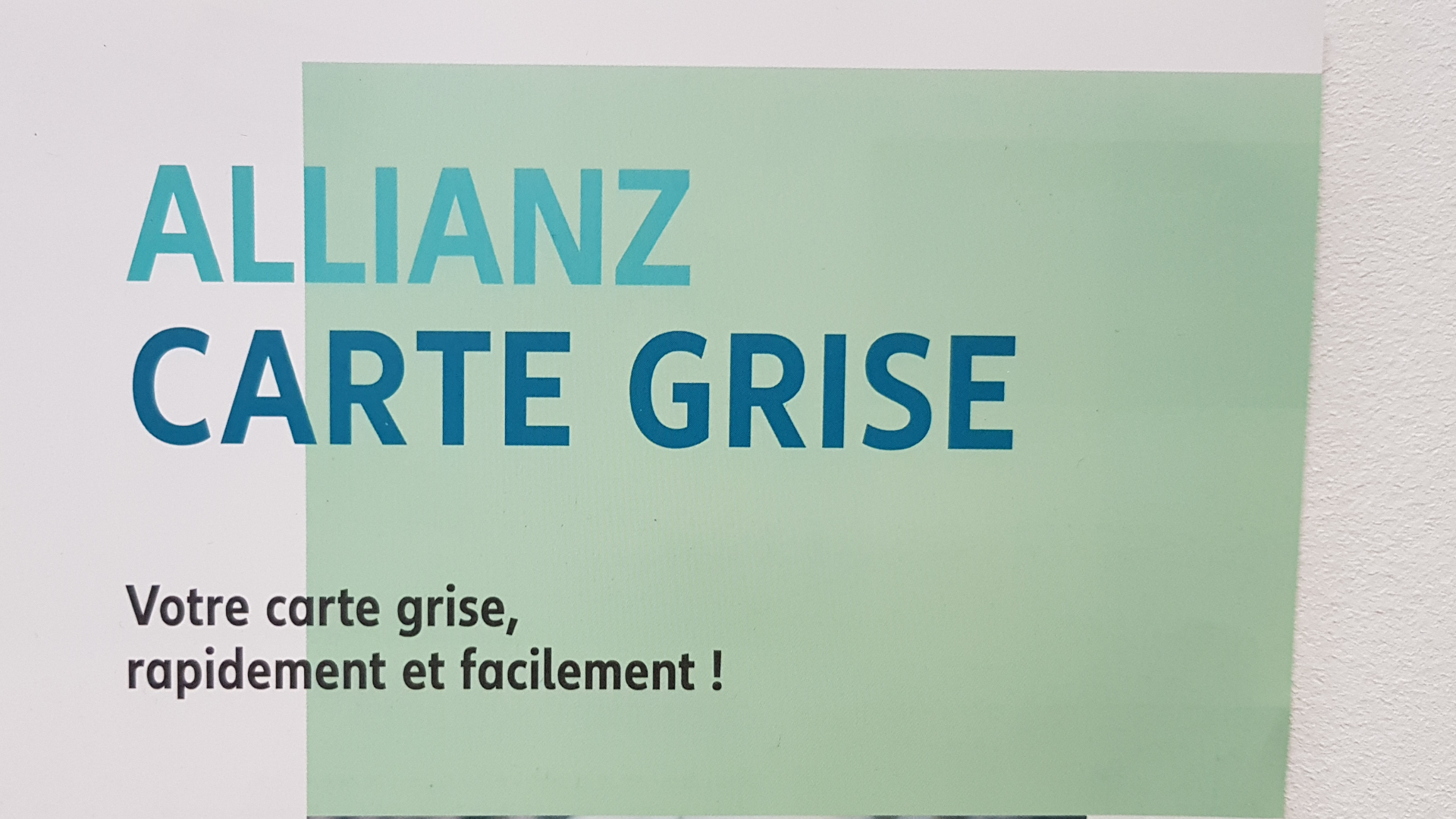 Votre carte grise en 15 minutes de l'agence  Allianz MAMOUDZOU - HENRY Jean-Luc, HENRY Cécile, HENRY Eymeric